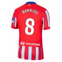 Camisa de time de futebol Atletico Madrid Pablo Barrios #8 Replicas 1º Equipamento 2024-25 Manga Curta